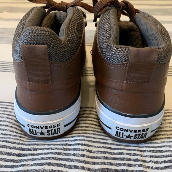 Converse Brown Leather Shoe (Men’s 6.5/Women’s 8.5) - Picture 4 of 8